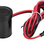 Cargador para manillar de Moto   12V + USB