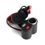 Cargador para manillar de Moto   12V + USB - Imagen 3