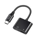 Adaptador de Audio 3.5 a Tipo C   Puerto de Carga PD 60W  AU 15  SJ598  USAMS - Imagen 2
