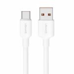 Cable de Datos U84   USB C  2M  3A   Blanco  SJ602  USAMS - Imagen 3