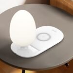 Lámpara de escritorio con carga rápida inalámbrica Y3   15W  Blanco  LDNIO - Imagen 3