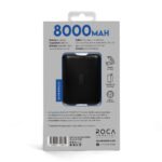 Power Bank ROCA PB8/LCD+PD   8.000mAh  PD  Negro - Imagen 4