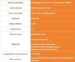 Batería para Samsung J710/J7 2016   EB-BJ710CBE ORYRO - Imagen 3