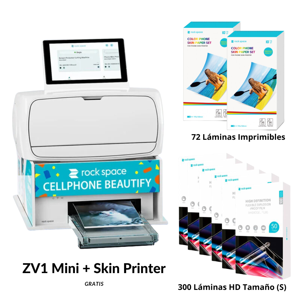 dlimgs.php_-877.png Pack Rock Space ZV1 Mini + Skin Printer + 6 Pack Film (S) HD + 2 Pack Imprimibles - Imagen 1