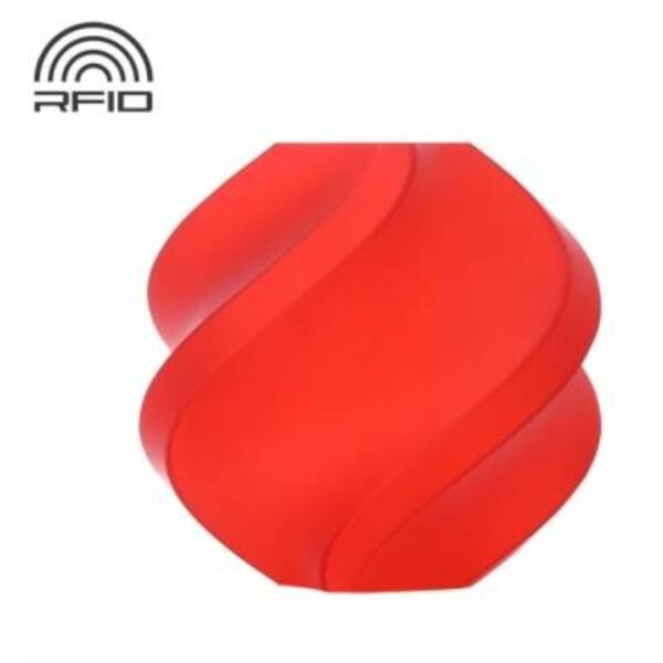 Filamento Bambu Lab PLA Translucent   Rojo A17-R0-1.75-1000-SPL