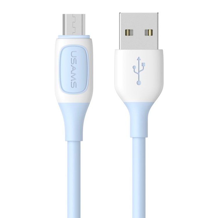 dlimgs.php_-8921.jpg Cable de Datos Lightning 1M Azul 2.4A Jelly Serie SJ595 USAMS - Imagen 1