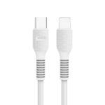 Cable de Datos ROCA   PD  USB C a Lightning  20cm  3A  27W  Blanco - Imagen 2