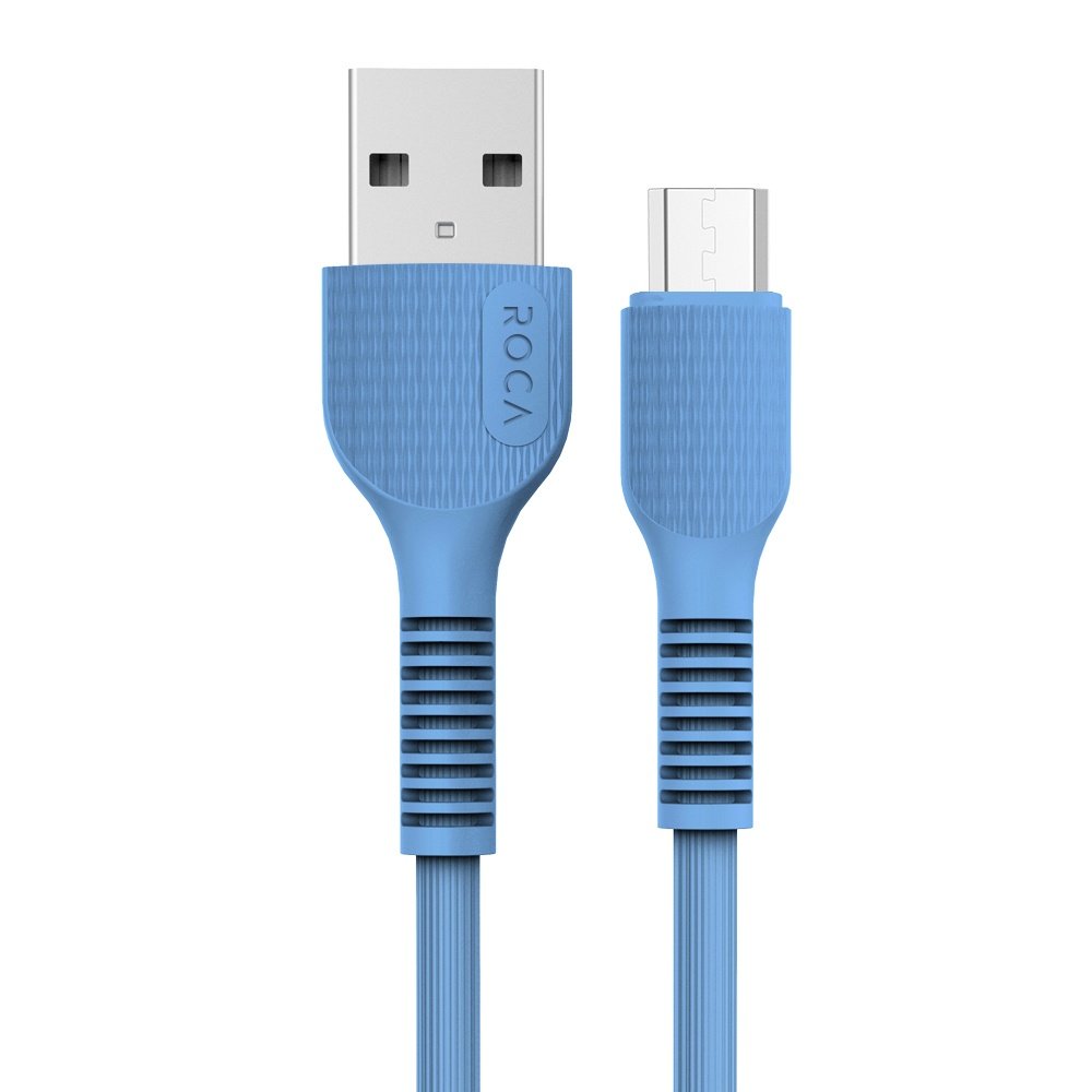 dlimgs.php_-9003.jpg Cable de Datos ROCA VIT USB a microUSB 200cm 2.4A Azul - Imagen 1