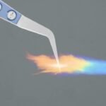 Pinza Cerámica de Precisión   Curva  Aleación de Titanio  RT-15E  Relife