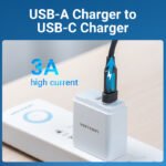 Adaptador USB-A 2.0 a USB-C   Macho/Hembra / PVC / Negro  CDWB0  Vention - Imagen 4