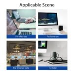 Cable de Red   Cat.6 UTP / 0.5M / Negro  IBEBD  Vention - Imagen 9