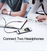 Cable Divisor Stereo 3.5 mm a 2 x3.5 mm Macho/Hembra   0 3M / Negro  BBSBY  Vention - Imagen 2