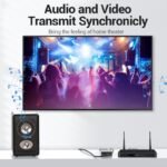 Convertidor RCA a HDMI   720P/1080P/USB Mini-B / Negro  AEFB0  Vention - Imagen 6