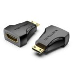 Adaptador Mini HDMI a HDMI Macho/Hembra / Negro   AISB0 Vention - Imagen 9