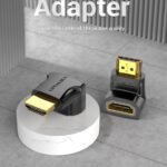 Adaptador HDMI de 270°   Macho/Hembra / Negro  AINB0  Vention