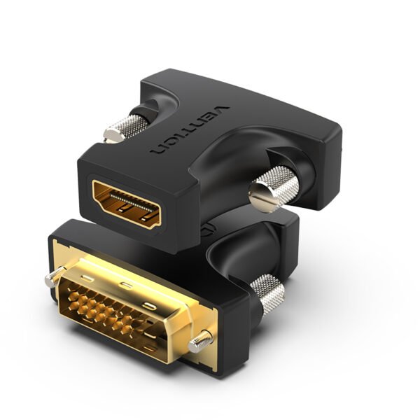 Adaptador HDMI a DVI (24+1)   Hembra/Macho / Negro  AILB0  Vention