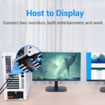 Adaptador HDMI a DVI (24+1)   Hembra/Macho / Negro  AILB0  Vention - Imagen 8