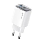 Cargador Pared   30W USB A + USB C GaN  Carga Rápida  Blanco  CC229  USAMS