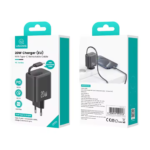 Cargador Pared   20W PD  Cable Retractil Tipo C  Blanco  CC233  USAMS - Imagen 2