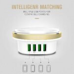 Cargador Pared A4406   4.4A  4 USB  Luz LED  Sin Cable  Blanco  LDNIO - Imagen 6
