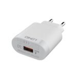 Cargador Pared A303Q   Tipo C  18W  1USB QC3.0  Carga Rápida  Blanco  LDNIO - Imagen 2