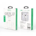 Manos Libres Stereo ROCA Out_U   Tipo C  Blanco (tipo iPhone)  Universal - Imagen 3