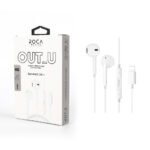 Manos Libres Stereo ROCA Out_U   Lightning  Blanco (tipo iPhone)  Universal - Imagen 2