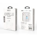 Manos Libres Stereo ROCA Out_U   Lightning  Blanco (tipo iPhone)  Universal - Imagen 3