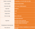Batería para Samsung A015/A01   QL1695  ORYRO - Imagen 2