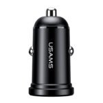 Cargador Auto Mini C20   2 USB/2 4A  Negro  CC114  USAMS - Imagen 2