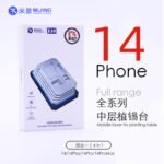 MiJing Z20 Pro   Plantilla para Reballing para iPhone X a 14 (18 en 1) - Imagen 3