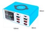 RL-304S - Fuente 8 puertos USB c/ LCD