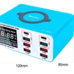 RL-304S - Fuente 8 puertos USB c/ LCD