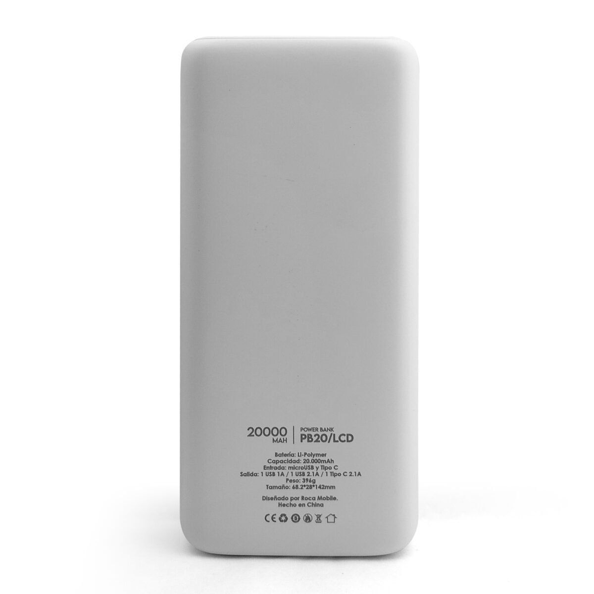 Power Bank ROCA PB20/LCD 20.000mAh - Imagen 3