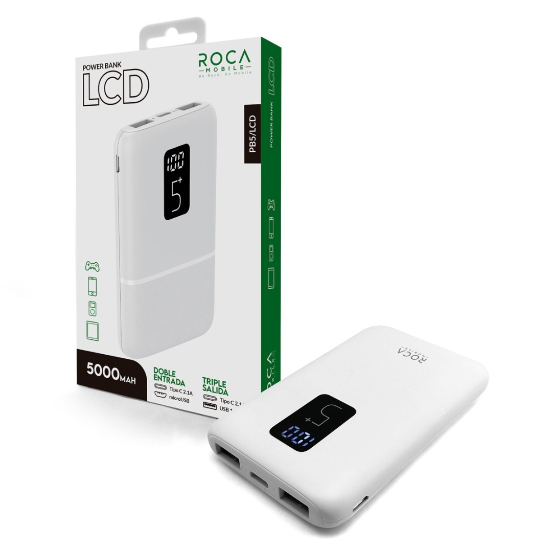 dlimgs.php_-9948.jpg Power Bank ROCA PB5/LCD 5.000mAh - Imagen 1