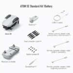 Dron Potensic ATOM SE Standard   1 Batería