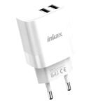 Cargador Inkax 2xUSB-A 2.1A blanco