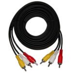 Cable RCA audio / video stereo 3x3