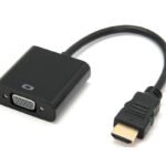 Adaptador HDMI (m) a VGA (h) con cable de audio