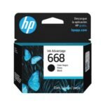 HP 7FP37VL 668 NEGRO 2975 160 COPIAS