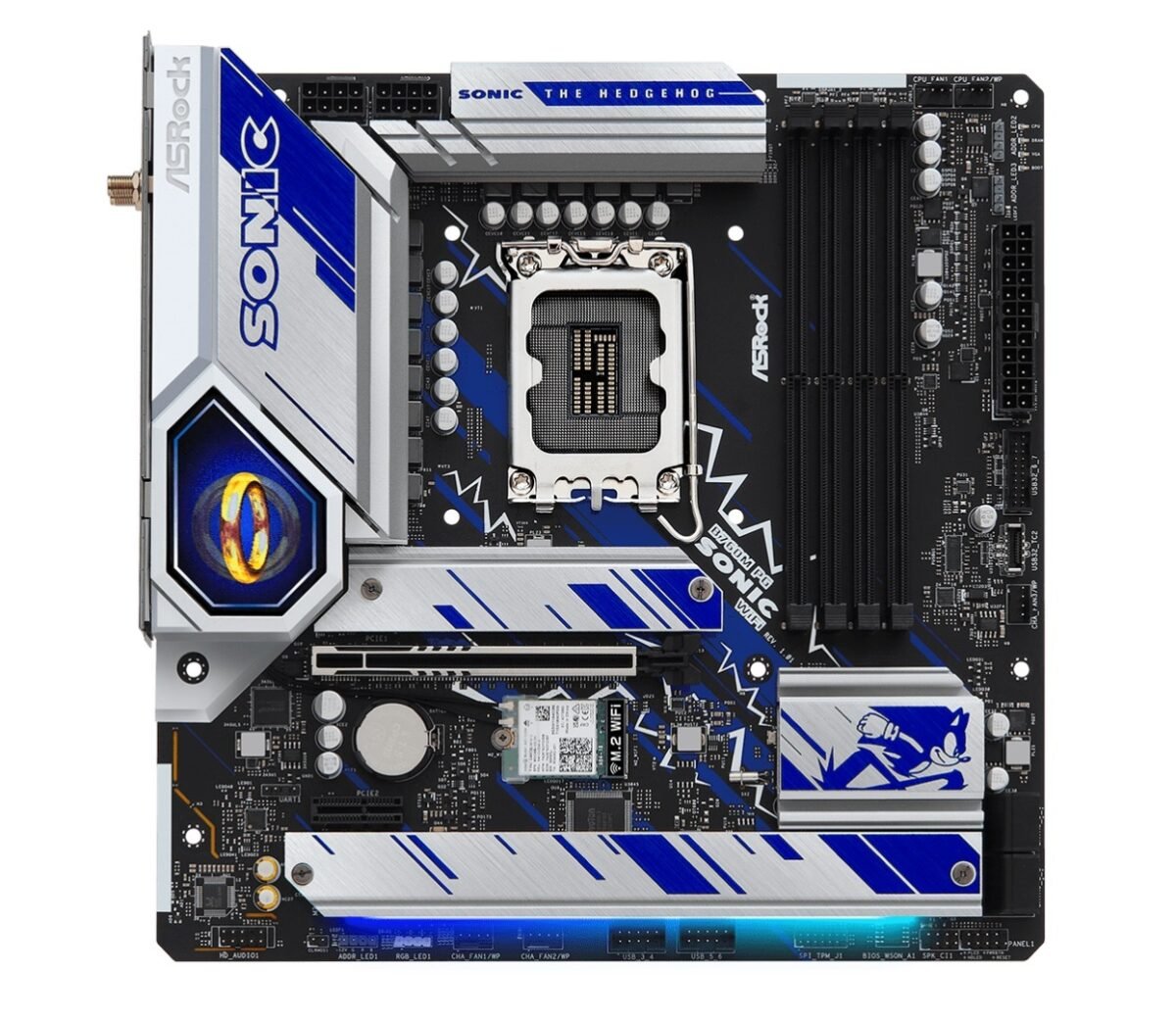 Mother Asrock B760M PG Sonic LGA 1700 Wi-Fi 6E - Imagen 2