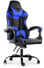 Silla Gamer Lumax ROM negro/azul