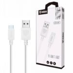 Cable Inkax USB-C 5a 1m blanco