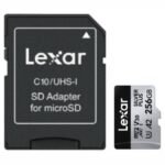 Memoria microSDXC Lexar Pro 256GB Silver Plus