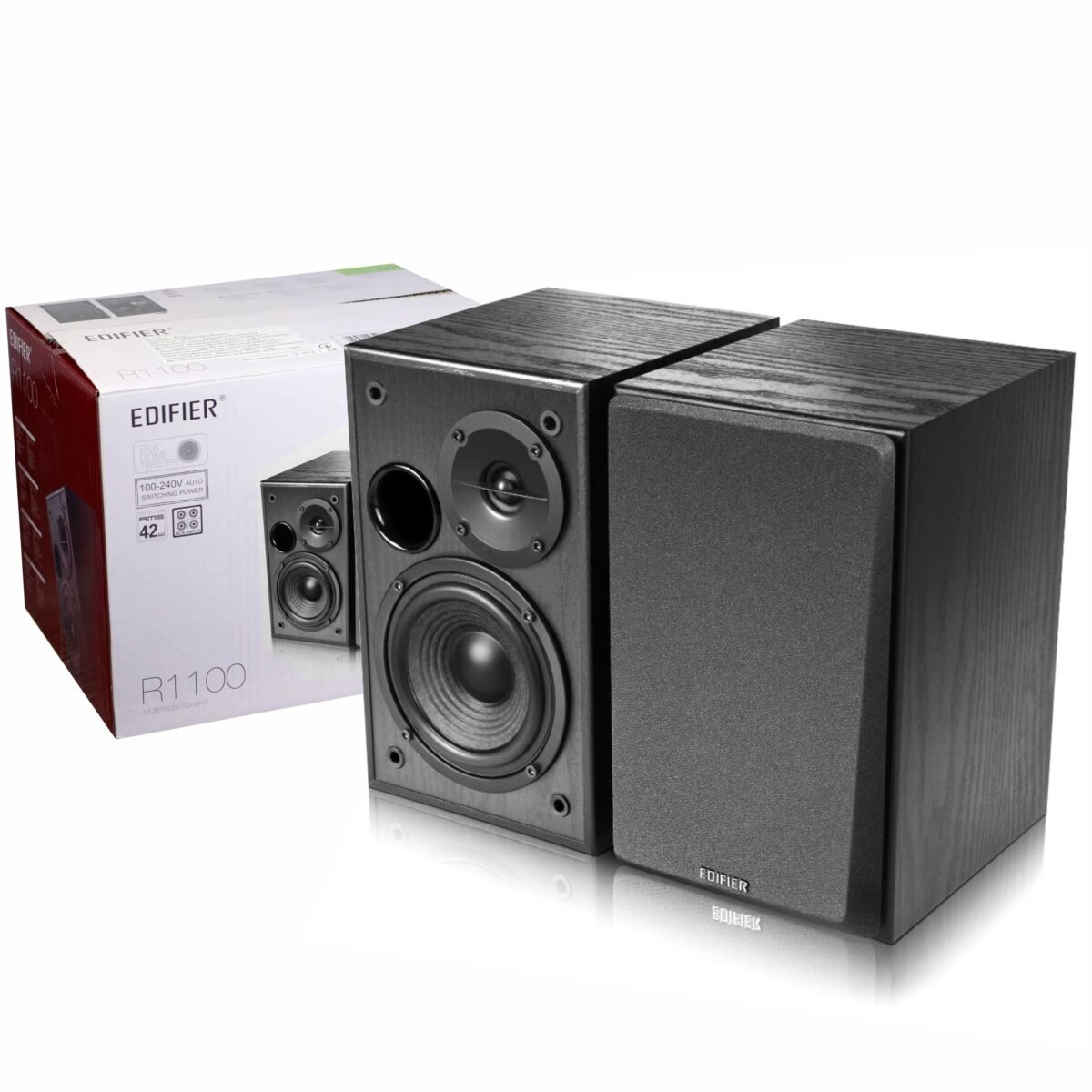 Parlantes Edifier 2.0 R1100 negro - Imagen 3
