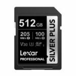 Memoria SDXC Lexar Pro 512GB Silver Plus