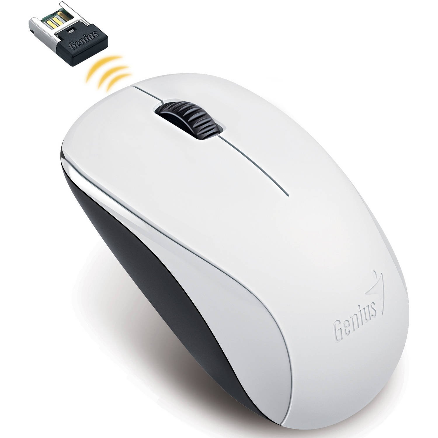 31221c42fe5639525cbeeedd994d88c9.jpg Mouse Genius NX-7000 inalámbrico blanco - Imagen 1