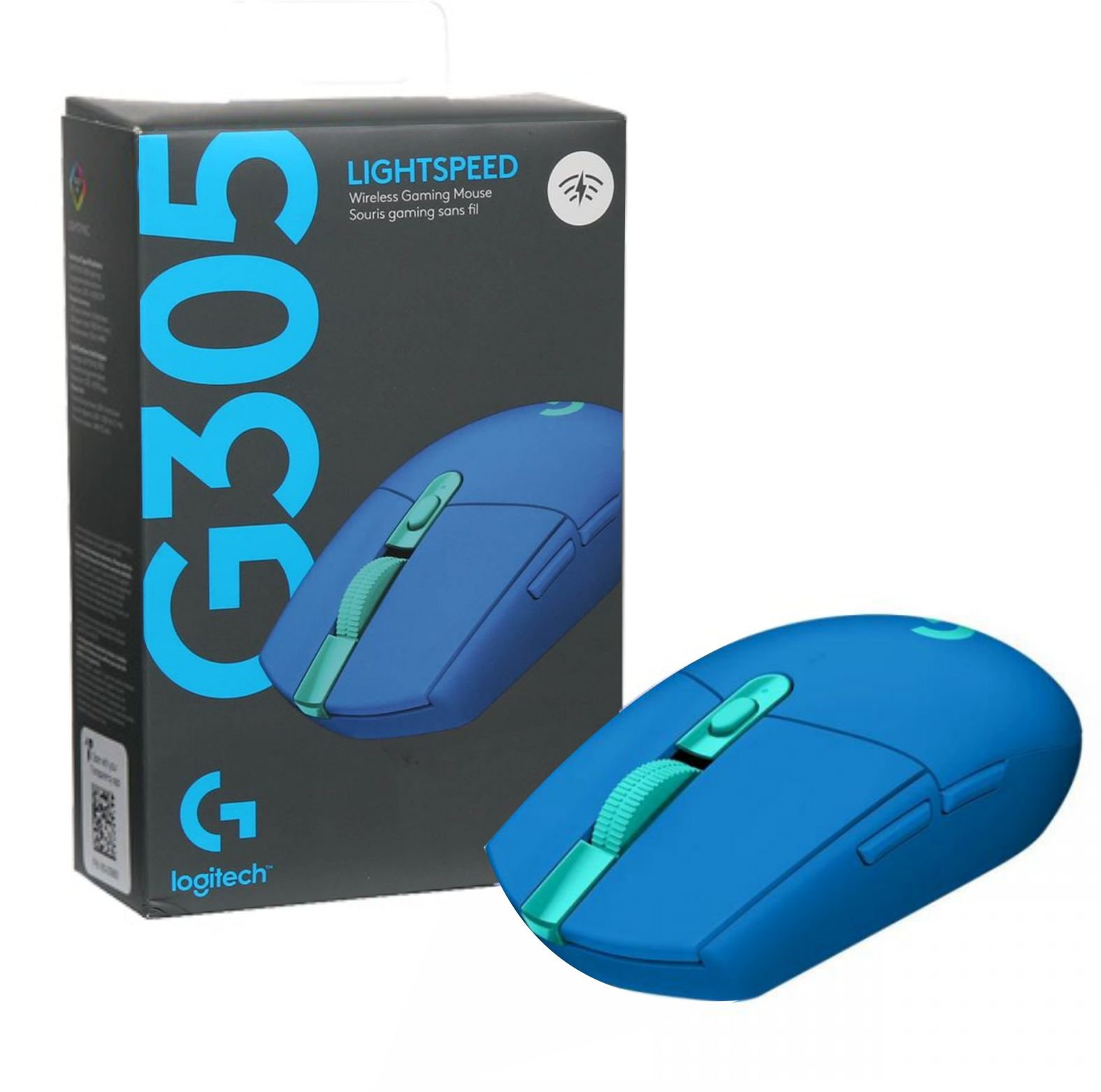358e70708a09b9249cda98a680267945.jpg Mouse Logitech G305 gaming inalámbrico azul - Imagen 1