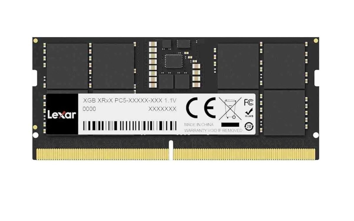 Memoria Lexar DDR5 16GB 5600Mhz sodimm - Imagen 2