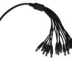 Splitter de cables de poder para camaras CCTV 1 a 16
